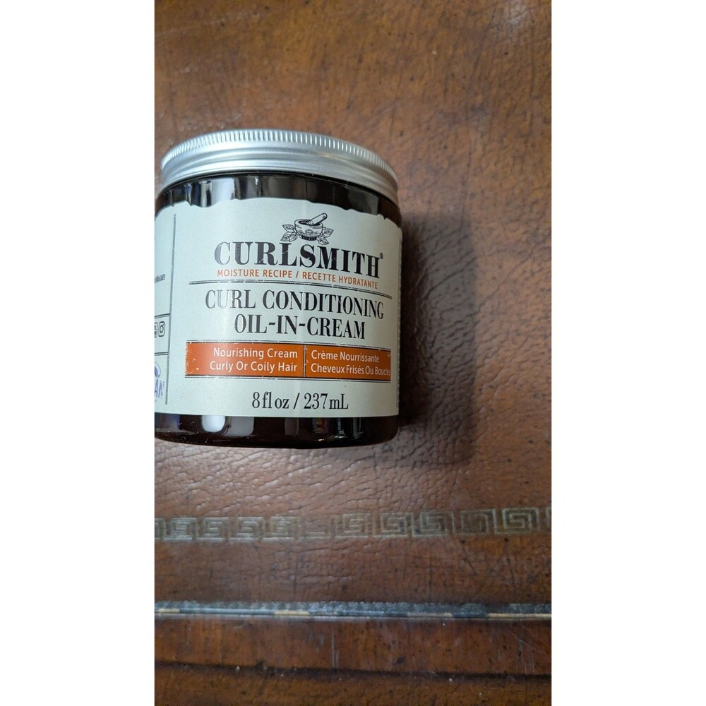 New CURLSMITH - Curl Conditioning Oil in Cream - Vegan Leave in Conditioner 8oz - Picture 2 of 6